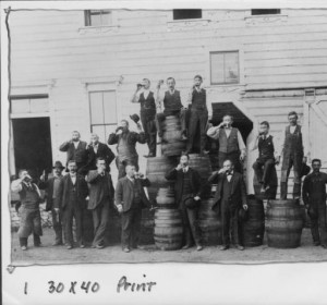 Circa-1900 Image from Grace Bros Brewery